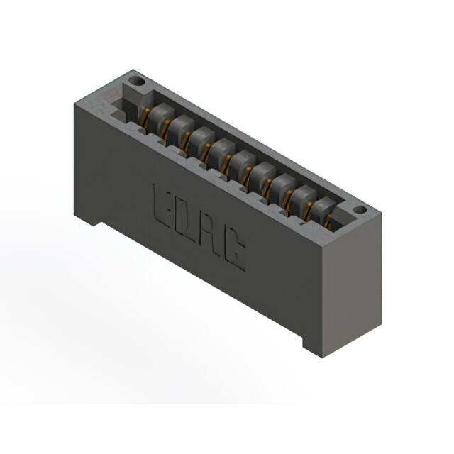 896-010-521-101 CONN EDGE SGL FMALE 10POS 0.125