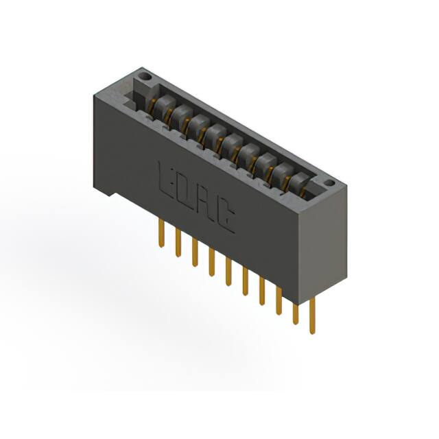 896-010-522-101 CONN EDGE SGL FMALE 10POS 0.125