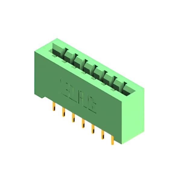 837-007-558-101 CONN EDGE SGL FMALE 7POS 0.156