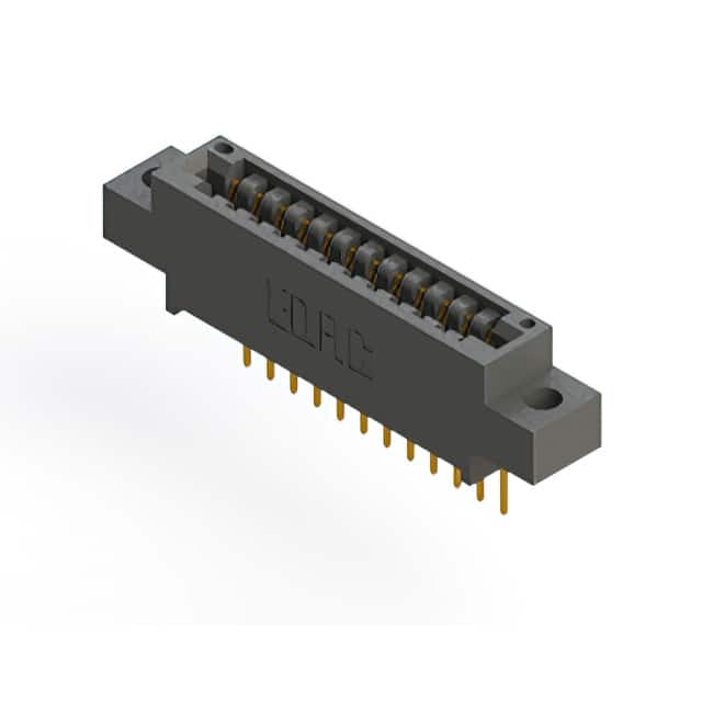 896-012-526-604 CONN EDGE SGL FMALE 12POS 0.125