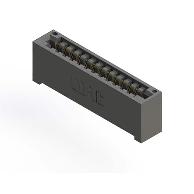 896-013-520-101 CONN EDGE SGL FMALE 13POS 0.125