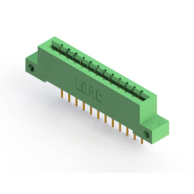 833-012-523-112 CONN EDGE SGL FMALE 12POS 0.156
