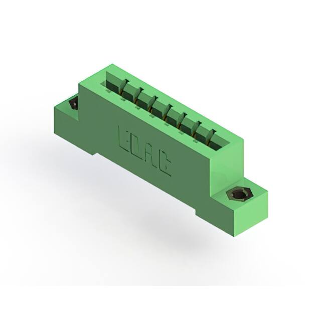 833-007-520-107 CONN EDGE SGL FMALE 7POS 0.156