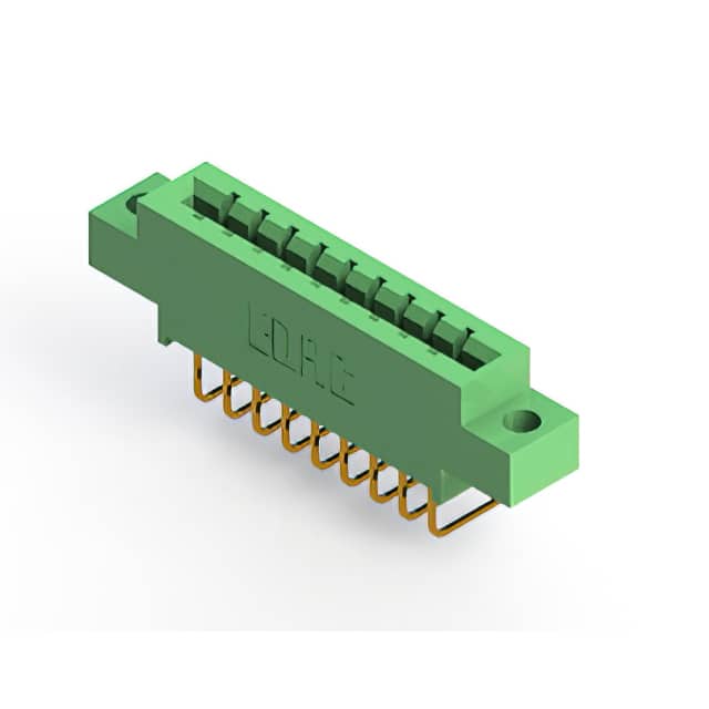 833-009-558-604 CONN EDGE SGL FMALE 9POS 0.156