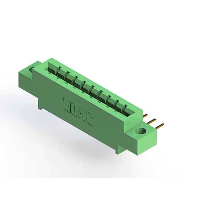 833-009-559-604 CONN EDGE SGL FMALE 9POS 0.156