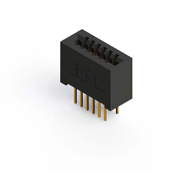 892-012-541-201 CONN EDGE DUAL FMALE 12POS 0.100