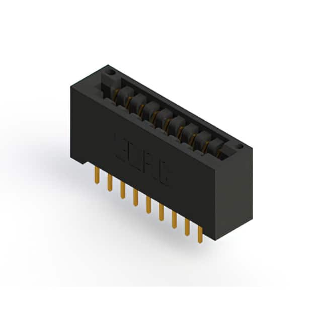 896-018-521-201 CONN EDGE DUAL FMALE 18POS 0.125