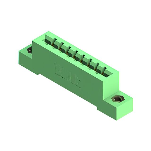 837-008-521-107 CONN EDGE SGL FMALE 8POS 0.156