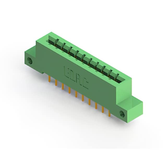 833-020-523-212 CONN EDGE DUAL FMALE 20POS 0.156