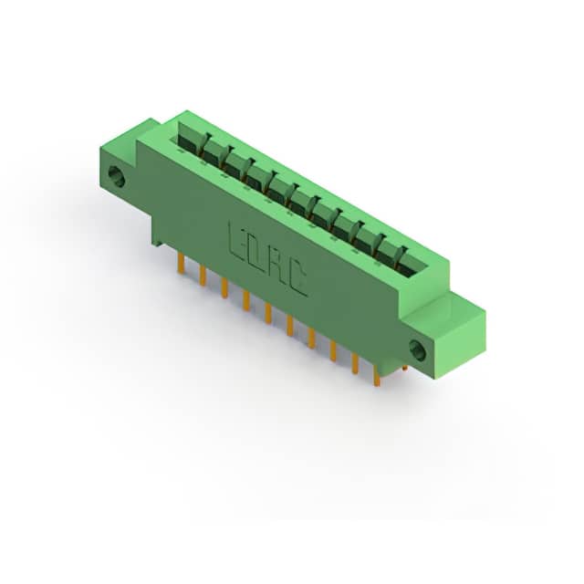833-020-540-812 CONN EDGE DUAL FMALE 20POS 0.156
