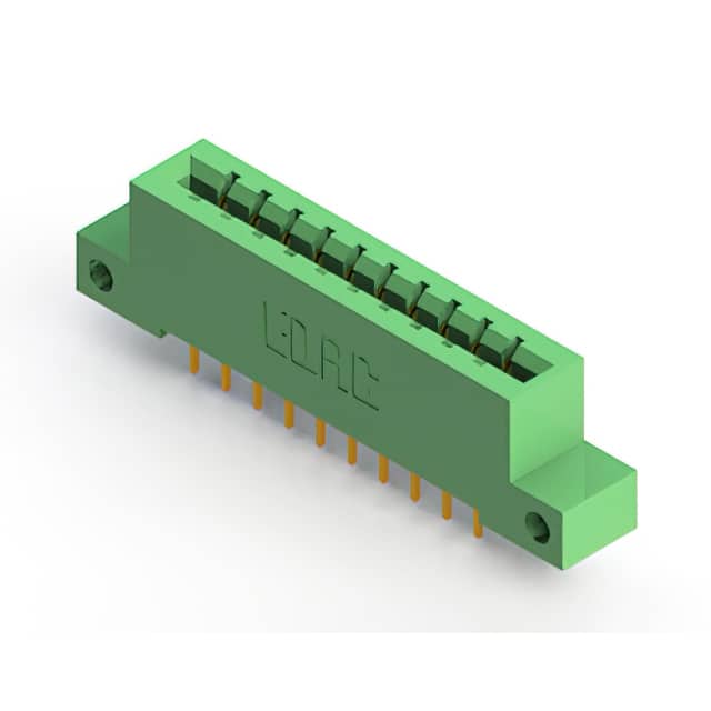 833-020-521-212 CONN EDGE DUAL FMALE 20POS 0.156