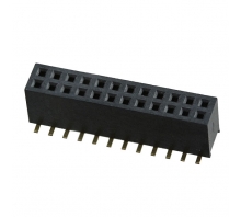 20021321-00024T4LF The Amphenol Communications Solutions 20021321-00024T4LF is a 24-position wire to board connector with a 1.27mm pitch. It features a surface mount design and is RoHS3 compliant.