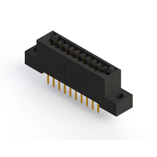 896-020-520-204 CONN EDGE DUAL FMALE 20POS 0.125