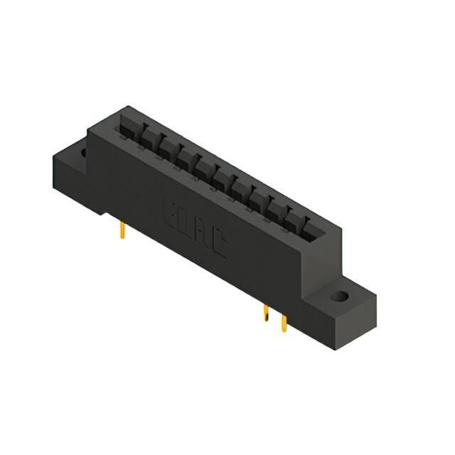 887-010-558-102 CONN EDGE SGL FMALE 10POS 0.156