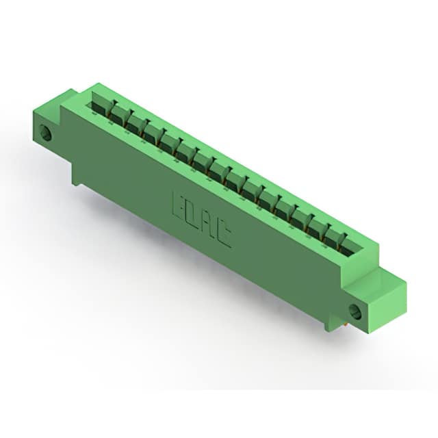 833-015-521-612 CONN EDGE SGL FMALE 15POS 0.156