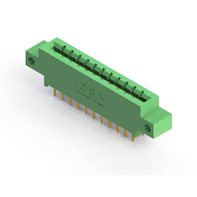 833-022-520-812 CONN EDGE DUAL FMALE 22POS 0.156
