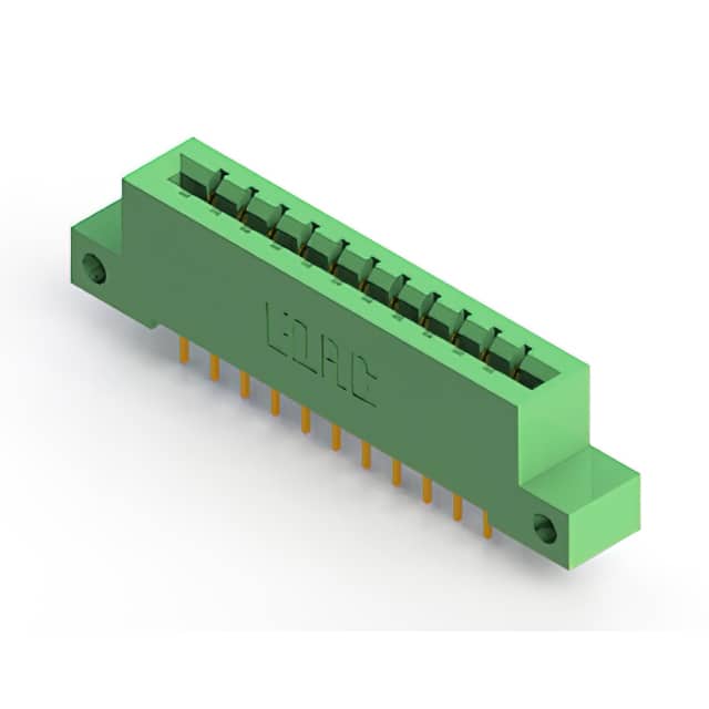 833-022-521-212 CONN EDGE DUAL FMALE 22POS 0.156