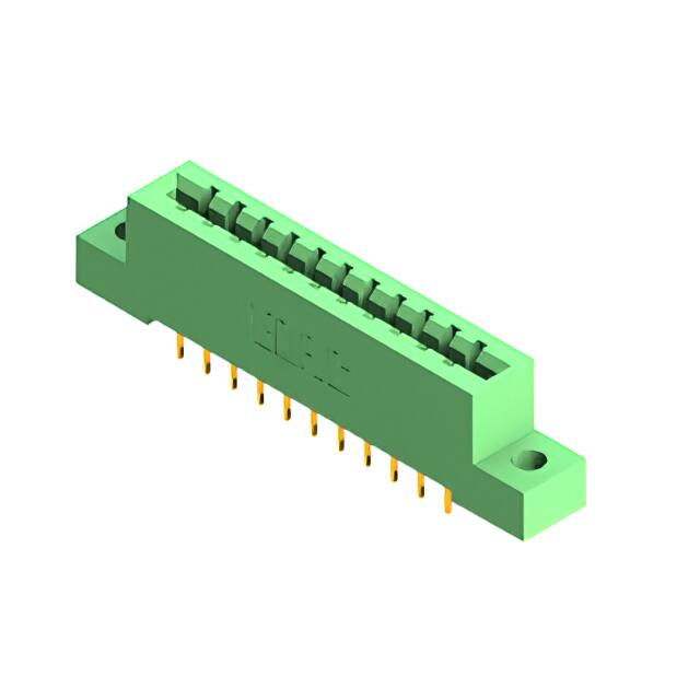 837-011-558-104 CONN EDGE SGL FMALE 11POS 0.156
