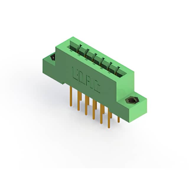 833-012-541-207 CONN EDGE DUAL FMALE 12POS 0.156