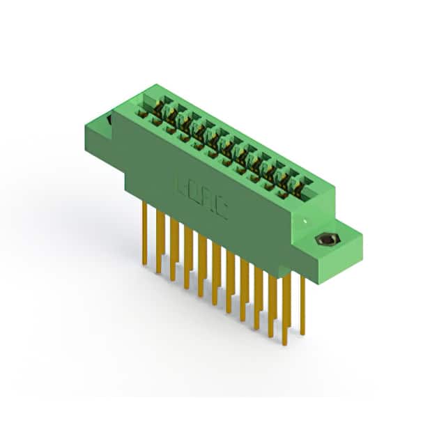 317-022-540-807 CONN EDGE DUAL FMALE 22POS 0.156