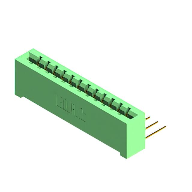 837-012-559-101 CONN EDGE SGL FMALE 12POS 0.156