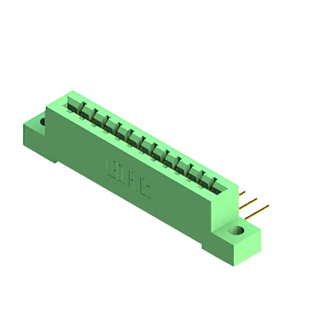 837-012-559-104 CONN EDGE SGL FMALE 12POS 0.156