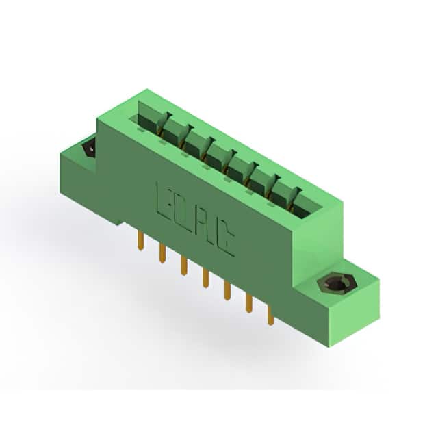 833-014-521-208 CONN EDGE DUAL FMALE 14POS 0.156