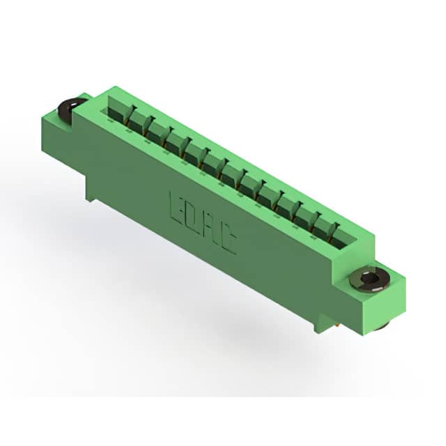 833-012-521-603 CONN EDGE SGL FMALE 12POS 0.156