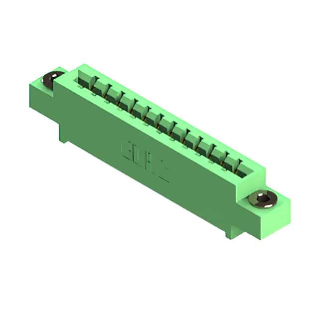 837-012-521-603 CONN EDGE SGL FMALE 12POS 0.156