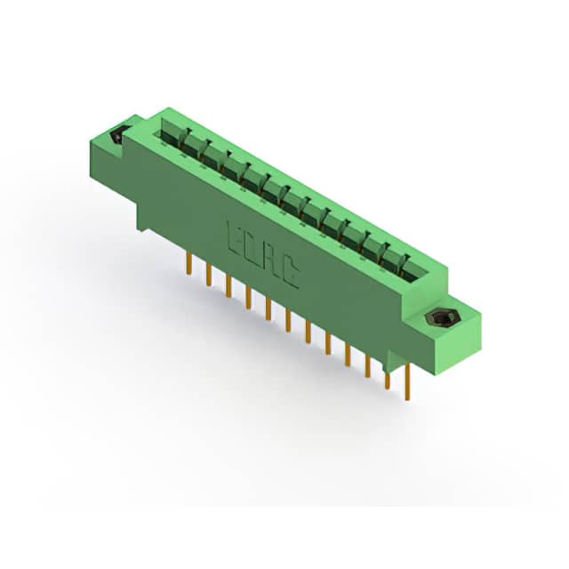 833-012-540-608 CONN EDGE SGL FMALE 12POS 0.156