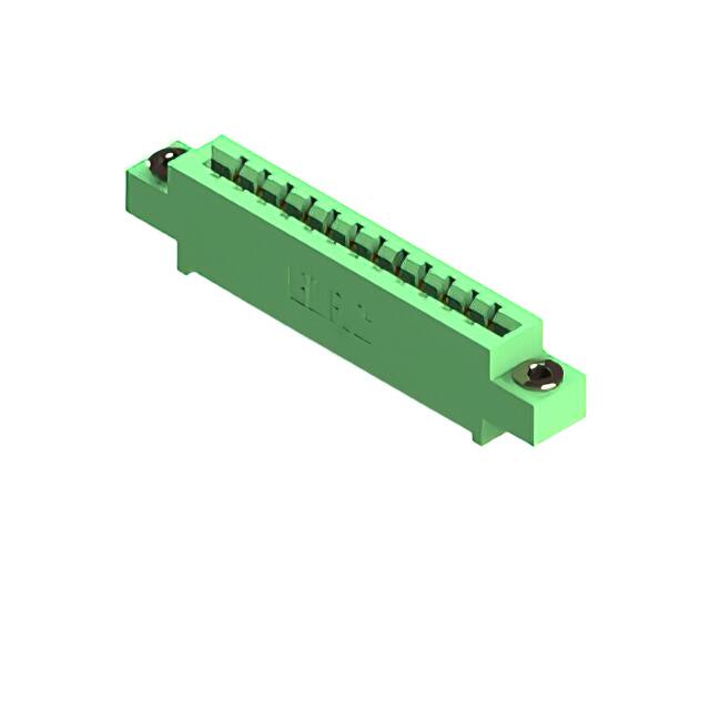 837-012-544-603 CONN EDGE SGL FMALE 12POS 0.156