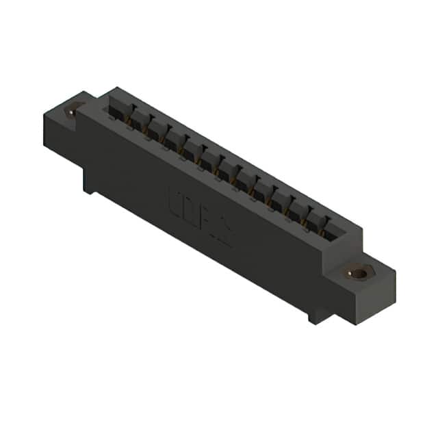 887-012-520-607 CONN EDGE SGL FMALE 12POS 0.156