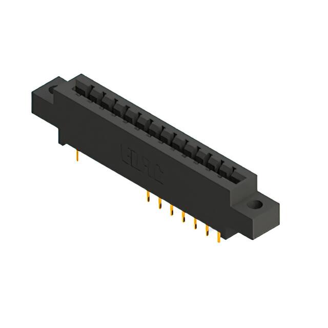 887-013-558-604 CONN EDGE SGL FMALE 13POS 0.156
