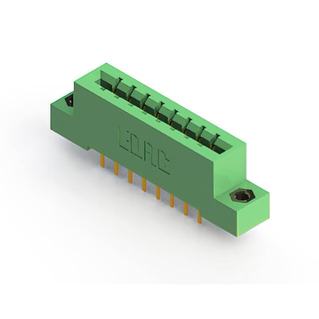 833-016-520-207 CONN EDGE DUAL FMALE 16POS 0.156