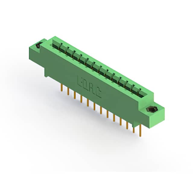 833-013-540-607 CONN EDGE SGL FMALE 13POS 0.156
