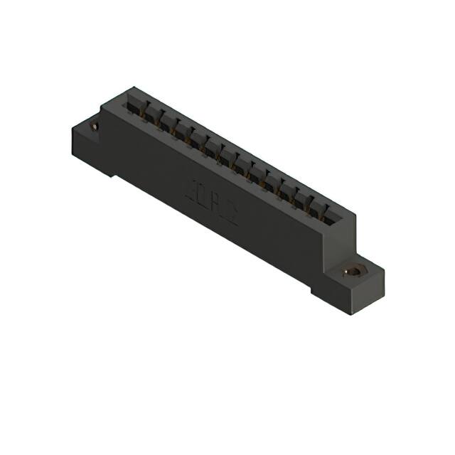 887-013-542-107 CONN EDGE SGL FMALE 13POS 0.156
