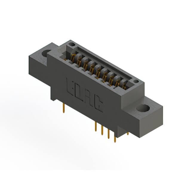895-018-524-804 CONN EDGE DUAL FMALE 18POS 0.100