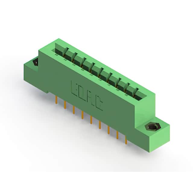 833-018-524-207 CONN EDGE DUAL FMALE 18POS 0.156