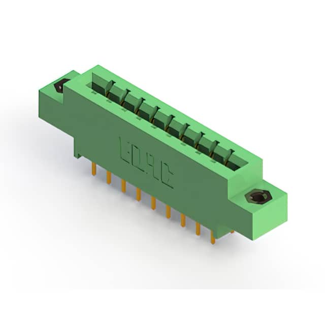 833-018-521-808 CONN EDGE DUAL FMALE 18POS 0.156