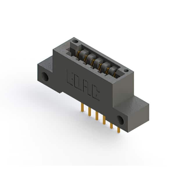 896-006-540-112 CONN EDGE SGL FMALE 6POS 0.125