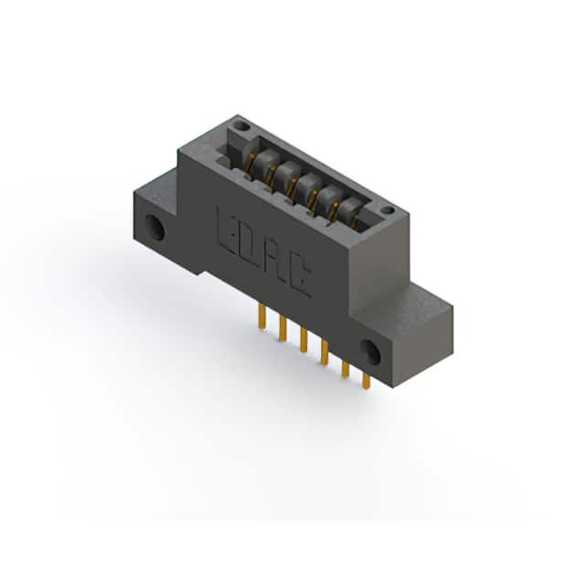 896-006-541-112 CONN EDGE SGL FMALE 6POS 0.125