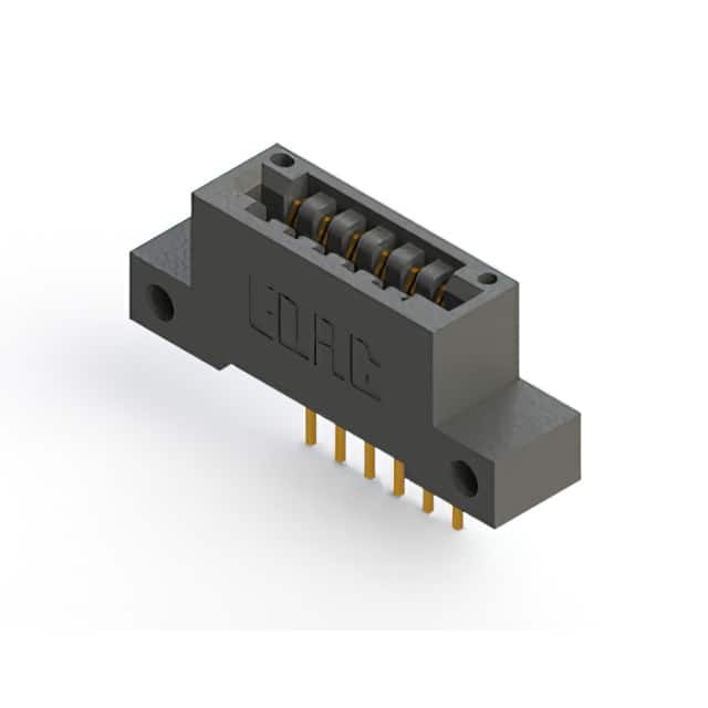 896-006-522-112 CONN EDGE SGL FMALE 6POS 0.125