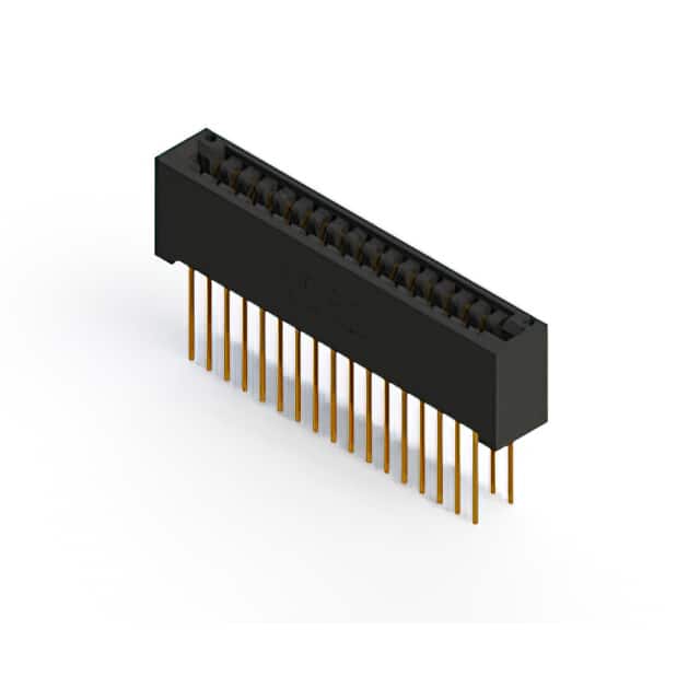 896-034-541-201 CONN EDGE DUAL FMALE 34POS 0.125
