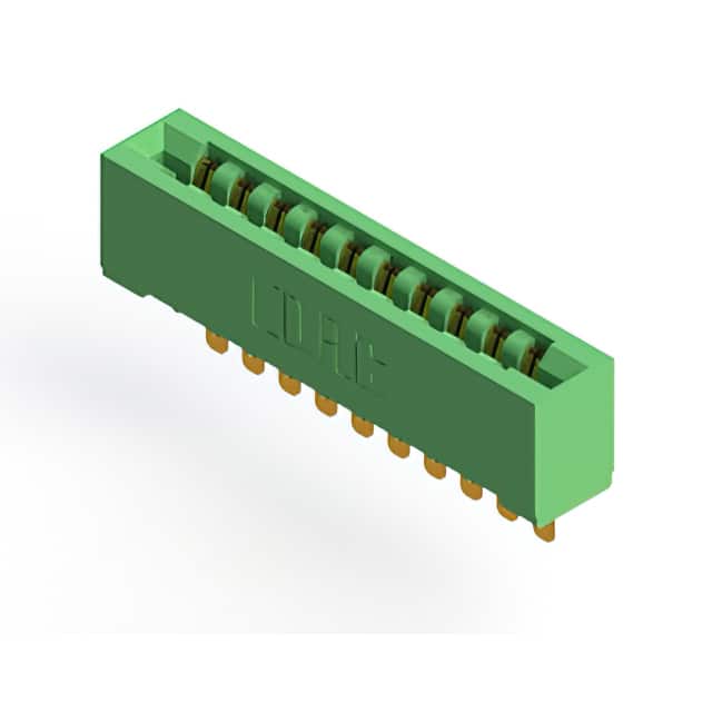 807-010-505-101 CONN EDGE SGL FMALE 10POS 0.156
