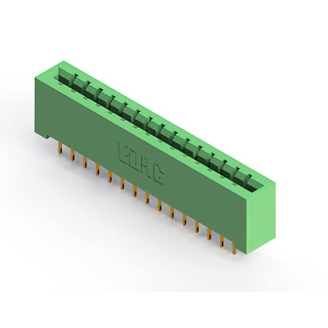 833-015-558-101 CONN EDGE SGL FMALE 15POS 0.156
