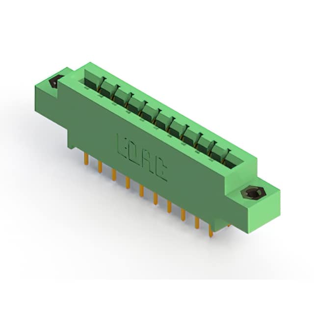 833-020-521-808 CONN EDGE DUAL FMALE 20POS 0.156
