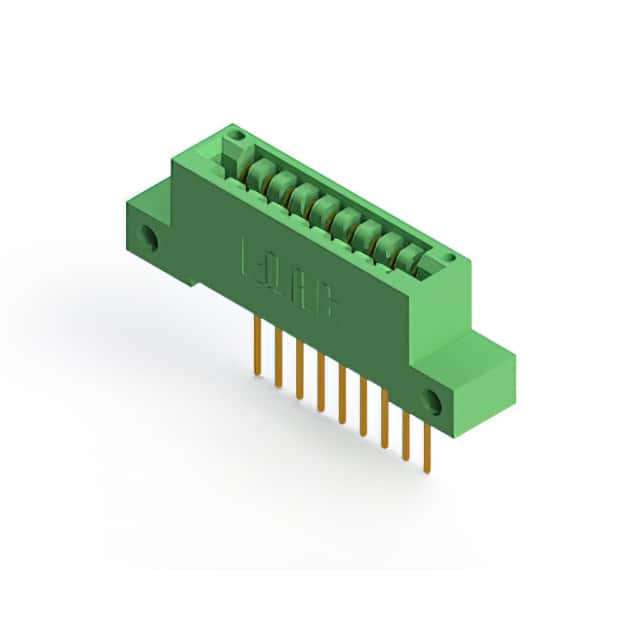 846-009-540-112 CONN EDGE SGL FMALE 9POS 0.125