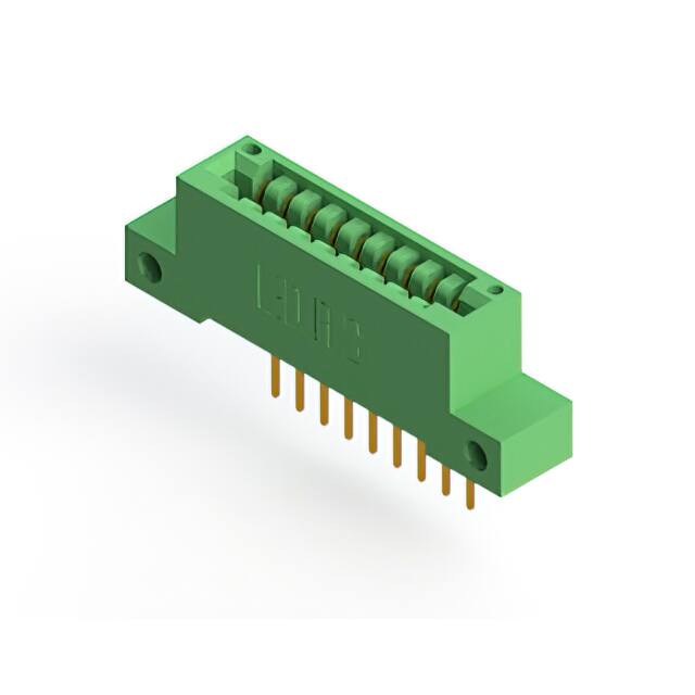 846-009-522-112 CONN EDGE SGL FMALE 9POS 0.125
