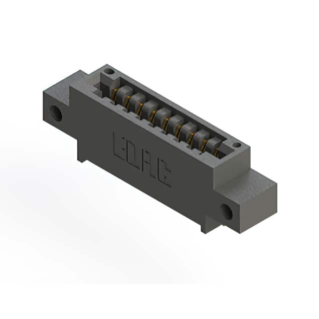 896-009-521-612 CONN EDGE SGL FMALE 9POS 0.125