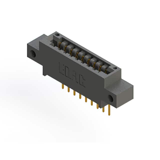 896-009-526-612 CONN EDGE SGL FMALE 9POS 0.125